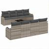 vidaXL Ensemble de canap&eacute; de jardin 9 pc 8-Nombre de places