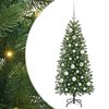 vidaXL Sapin de No&euml;l artificiel avec 150 LED Vert 120 cm PE et PVC