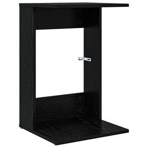 vidaXL Table d'appoint Ch&ecirc;ne noir 40 x 38 x 62,5 cm Bois d'ing&eacute;nierie