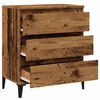 vidaXL Buffet vieux bois 60x35x70 cm bois d'ing&eacute;nierie