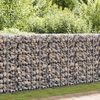 vidaXL Spirales de gabion 24 pcs Acier galvanisé 100 cm