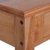 vidaXL Table console 120x30x75 cm Bois d'acajou massif