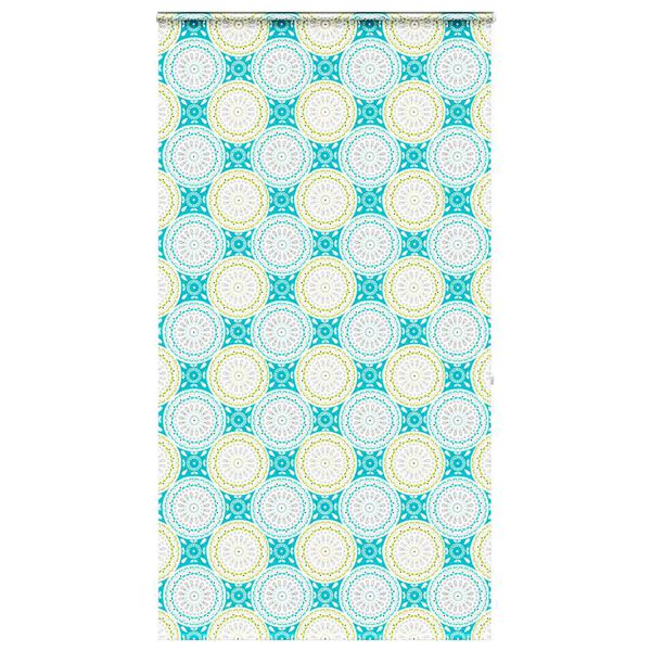 vidaXL Store enrouleur de douche avec cassette largeur du tissu 136 cm