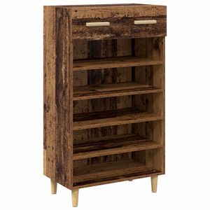 vidaXL Cabinet &agrave; chaussures 60 x 35 x 105 cm Bois d'ing&eacute;nierie