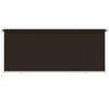 vidaXL Store roulant d'ext&eacute;rieur 350x140 cm Marron PEHD