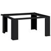 vidaXL Socle pour Machine &agrave; Laver Noir 64 x 55 x 32,5 cm Acier