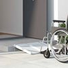vidaXL Rampe de fauteuil roulant Argent&eacute; 62 x 73 x 5 cm Aluminium