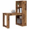 vidaXL Bureau Bois Ancien 122 x 67 x 145 cm Bois d'ing&eacute;nierie