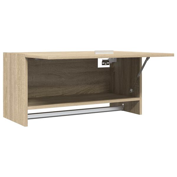 vidaXL Garde-robe ch&ecirc;ne sonoma 70x32,5x35 cm bois d'ing&eacute;nierie