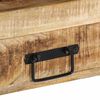 vidaXL Table console Marron 90 x 33 x 75 cm bois de manguier massif