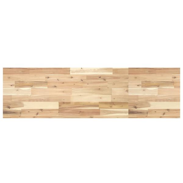 vidaXL Dessus de table 140x40x4 cm rectangulaire bois massif d'acacia