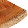 vidaXL Dessus de table 80x40x3,8 cm rectangulaire bois massif acacia
