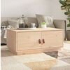 vidaXL Table basse 80x50x35 cm Bois massif de pin