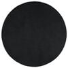 vidaXL Tapis OVIEDO &agrave; poils courts noir &Oslash; 120 cm
