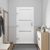 vidaXL Porte Frontale Blanc 98 x 200 cm PVC