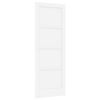 vidaXL Porte int&eacute;rieure 78 x 211 cm Contreplaqu&eacute; Blanc