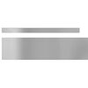 vidaXL Bordure de Pelouse Argent 450 x 0,05 x 15 cm Acier galvanis&eacute;