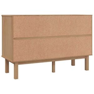 vidaXL Commode OTTA 111x43x73,5 cm bois de pin massif