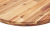 vidaXL Dessus de table rond &Oslash;60x2 cm bois massif d'acacia