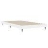 vidaXL Cadre de lit sans matelas blanc 90x200 cm bois d'ing&eacute;nierie