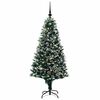 vidaXL Sapin de No&euml;l artificiel Vert 150 cm PVC, Acier et Plastique