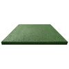 vidaXL Carreaux de protection antichoc 6pcs Caoutchouc 50x50x3cm Vert