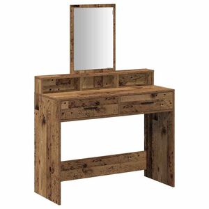 vidaXL Table de Toilette Bois ancien 100 x 41 x 140 cm