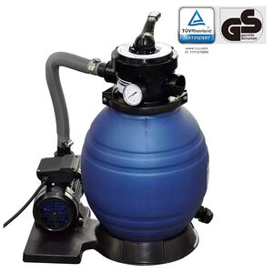vidaXL Pompe &agrave; filtre &agrave; sable 400 W 11000 l/h