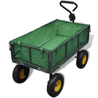 vidaXL Chariot de jardin Charge de 350 kg