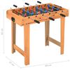 vidaXL Mini table de football 69x37x62 cm Érable