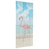 vidaXL Rideau de porte anti-insectes multicolore 200 x 90 cm Bambou