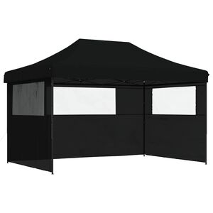 vidaXL Tente de f&ecirc;te Noir 292 x 440 x 315 cm Tissu Oxford