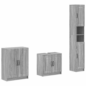 vidaXL Ensemble de meuble de salle de bain 3 pi&egrave;ces UTRECHT