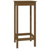 vidaXL Ensemble de bar 3 pcs Marron miel Bois de pin massif