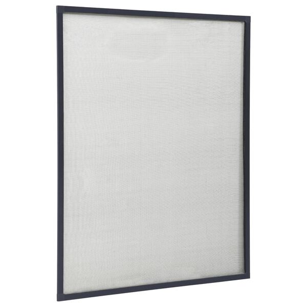 vidaXL Moustiquaire pour fen&ecirc;tre Anthracite 100x120 cm