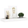 vidaXL &Eacute;tag&egrave;res murales Loggia 4 pcs Ch&ecirc;ne et blanc 40x15x4 cm MDF