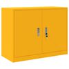 vidaXL Armoire de rangement Jaune moutarde 90 x 40 x 70 cm