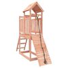 vidaXL Maisonnette de jeu avec mur d'escalade bois massif Douglas