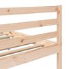 vidaXL Cadre de lit sans matelas bois massif 200x200 cm