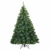 vidaXL Sapin de No&euml;l artificiel avec 300 LED Vert 180 cm PE et PVC
