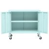 vidaXL Armoire de rangement Menthe 60x35x56 cm Acier