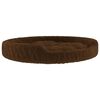 vidaXL Lit pour chien Marron 110x90x23 cm Peluche