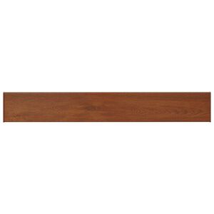 vidaXL Appui de fen&ecirc;tre Bois marron 120 x 25 x 4,5 cm PVC