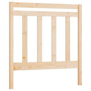 vidaXL T&ecirc;te de lit 96x4x100 cm Bois massif de pin