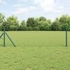 vidaXL Cl&ocirc;ture hexagonale Vert 0,8 x 50 m PVC