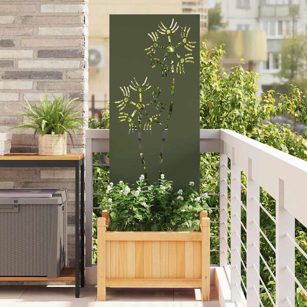 vidaXL &Eacute;cran de confidentialit&eacute; de jardin Vert olive 50 x 140 cm