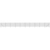 vidaXL Cl&ocirc;ture en treillis m&eacute;tallique anthracite 1,4x25 m