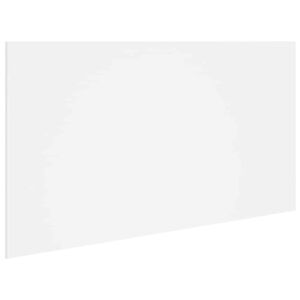vidaXL T&ecirc;te de lit Blanc 160x1,5x80 cm Bois d'ing&eacute;nierie