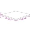 vidaXL Dessus de table carr&eacute; 60x60x1,5 cm Bois ch&ecirc;ne massif non trait&eacute;