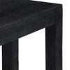 vidaXL Table console Noir 118 x 30 x 76 cm Bois de manguier massif